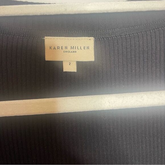 Karen Miller Black Knit dress - Picture 7 of 11